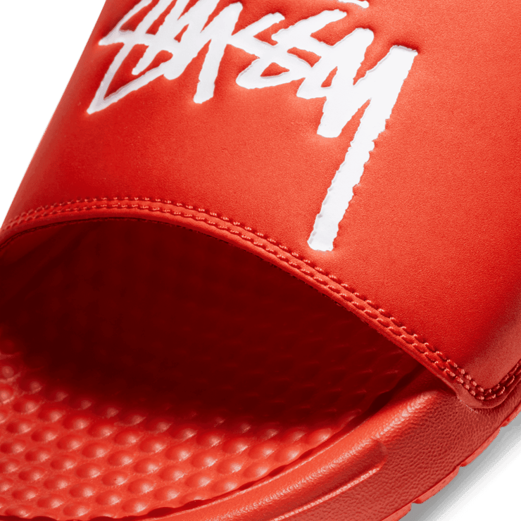 Nike Stussy x Benassi 'Habanero Red' Angle 2