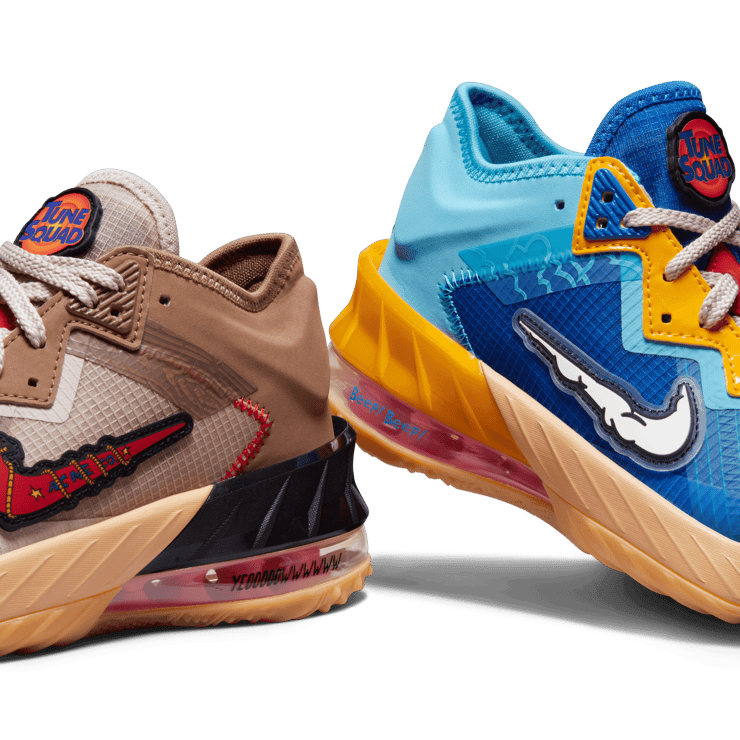 Nike Space Jam x LeBron 18 Low 'Wile E. x Roadrunner' (GS) Angle 8