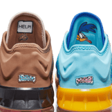 Nike Space Jam x LeBron 18 Low 'Wile E. x Roadrunner' (GS) Angle 7