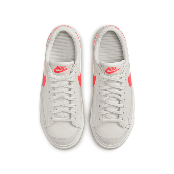 Nike Blazer Low '77 'Phantom Bright Crimson' (GS) Angle 2