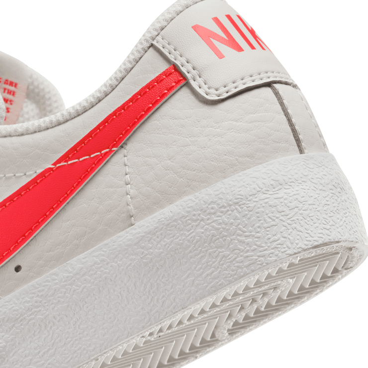 Nike Blazer Low '77 'Phantom Bright Crimson' (GS) Angle 5