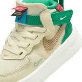Nike Air Force 1 Mid EasyOn SE 'Coconut Milk Stadium Green' (GS) Angle 5