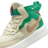 Nike Air Force 1 Mid EasyOn SE 'Coconut Milk Stadium Green' (GS) Angle 6