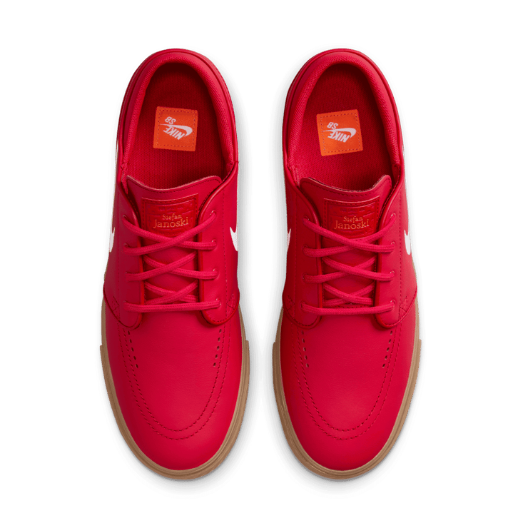 Nike SB Zoom Janoski OG+ University Red Gum Angle 1