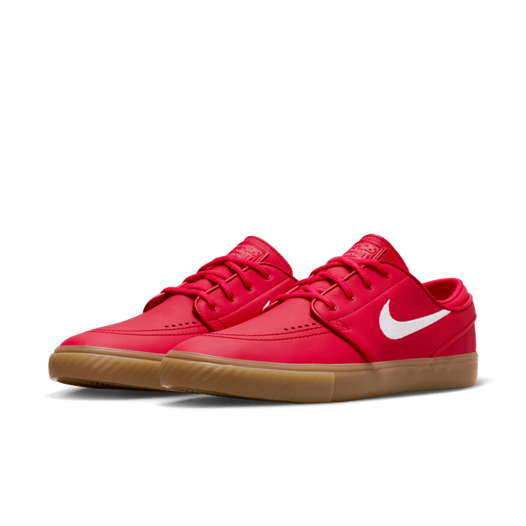 Nike SB Zoom Janoski OG+ University Red Gum Angle 2