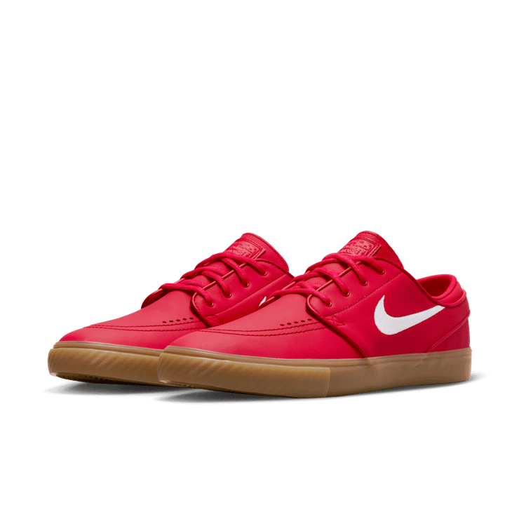 Nike SB Zoom Janoski OG+ University Red Gum Angle 2