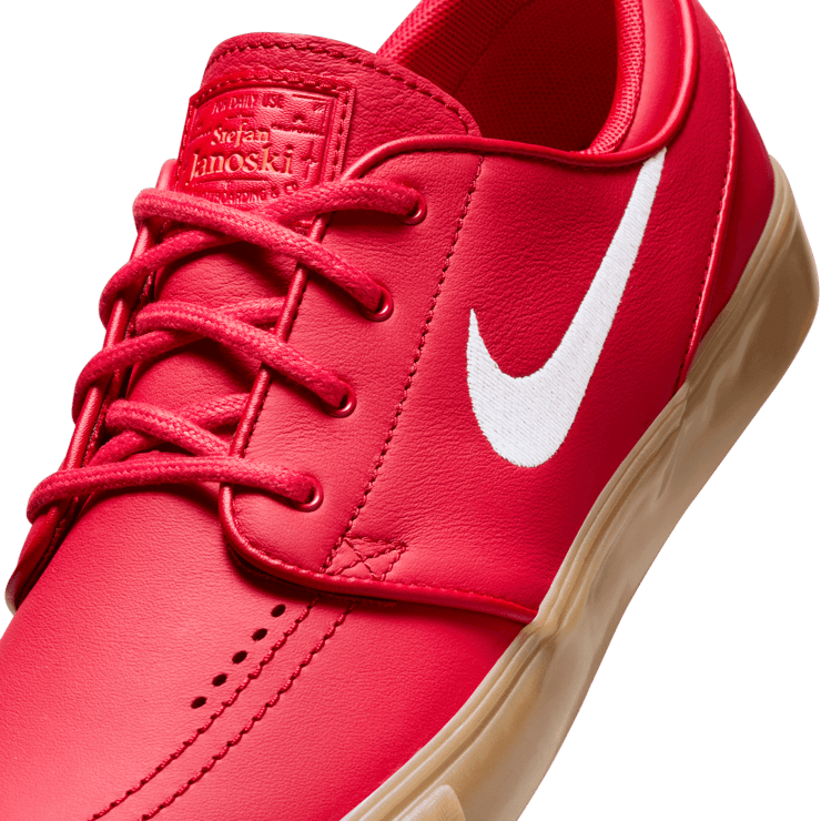 Nike SB Zoom Janoski OG+ University Red Gum Angle 4