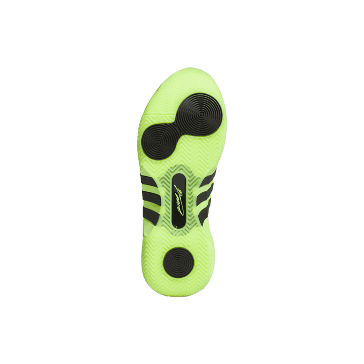 adidas D.O.N. Issue 5  Lucid Lemon Angle 1