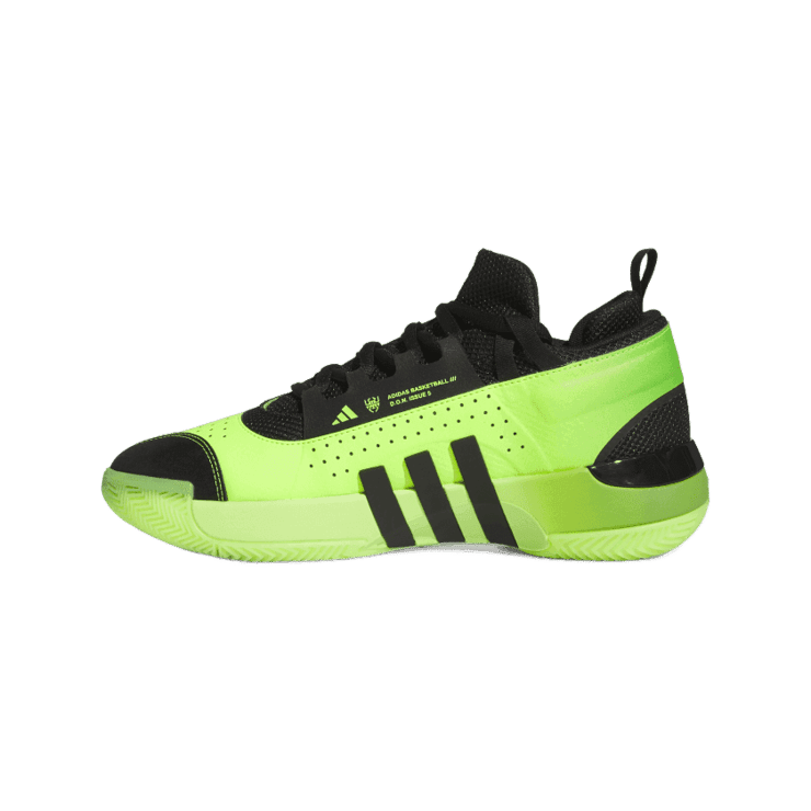 adidas D.O.N. Issue 5  Lucid Lemon Angle 4