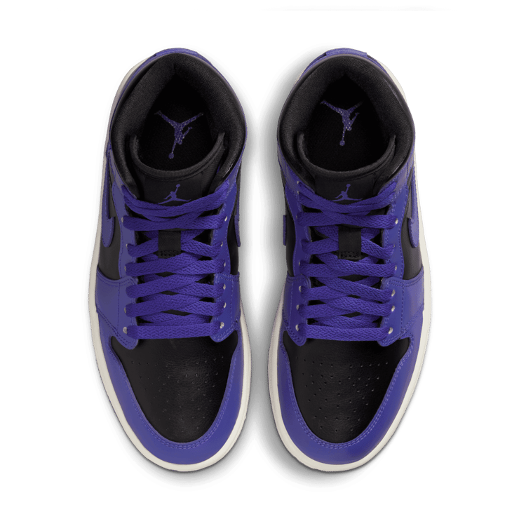 Air Jordan 1 Mid Black Concord (W) Angle 1