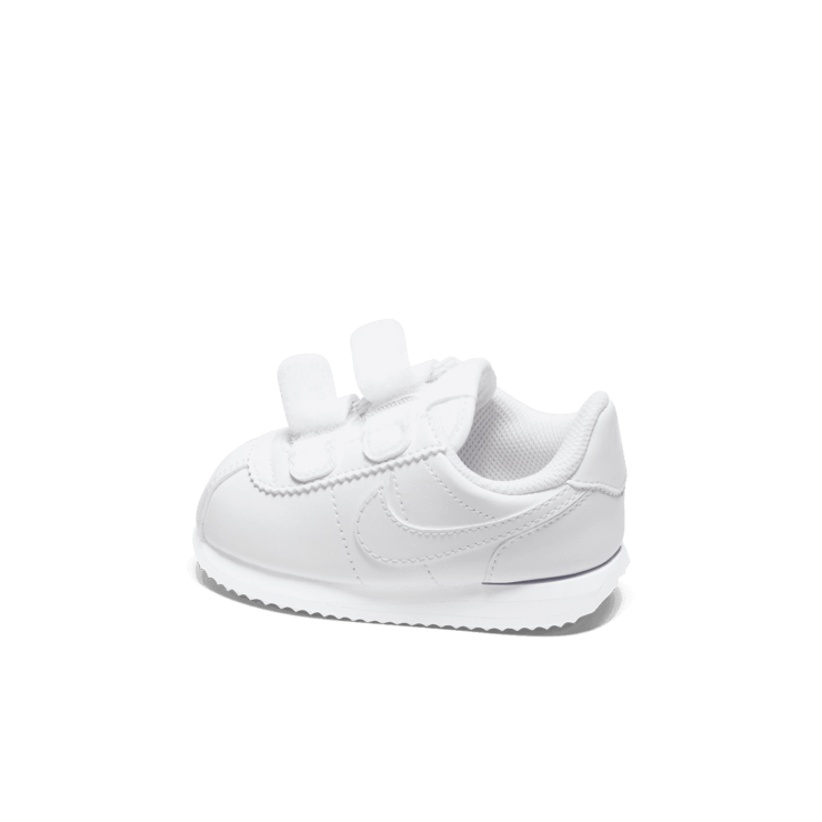 Nike Cortez Basic SL 'Triple White' (TD) Angle 5