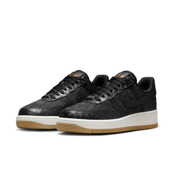 Nike Air Force 1 Low Lux Grandma Black (W) Angle 2