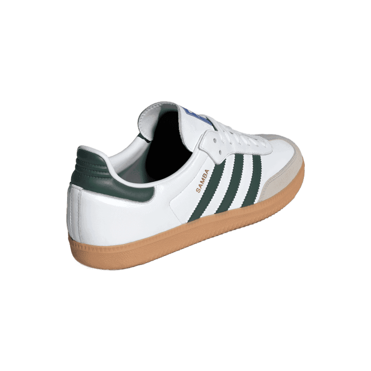 adidas Samba OG Cloud White Collegiate Green Angle 3