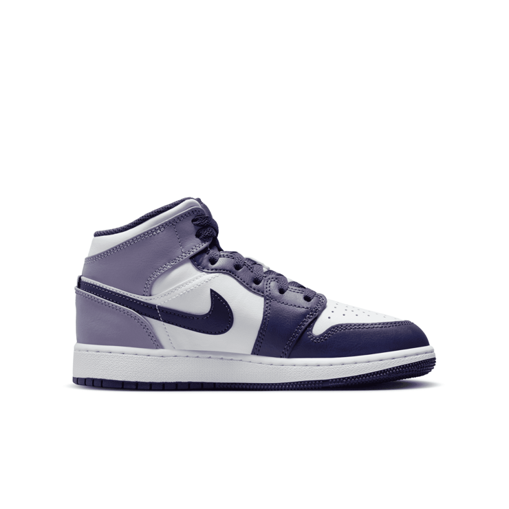 Air Jordan 1 Mid 'Sky J Purple' (GS) Angle 1