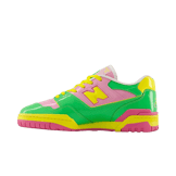 New Balance 550 Y2K Patent Leather Pink Green Angle 0