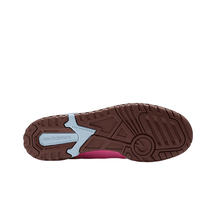 New Balance 550 Y2K Patent Leather Red Pink Angle 3