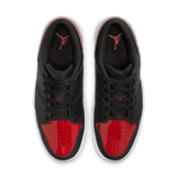 Air Jordan Nu Retro 1 Low Patent Bred Angle 1