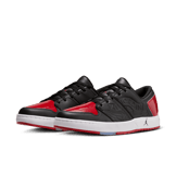 Air Jordan Nu Retro 1 Low Patent Bred Angle 2