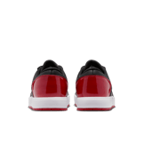 Air Jordan Nu Retro 1 Low Patent Bred Angle 3