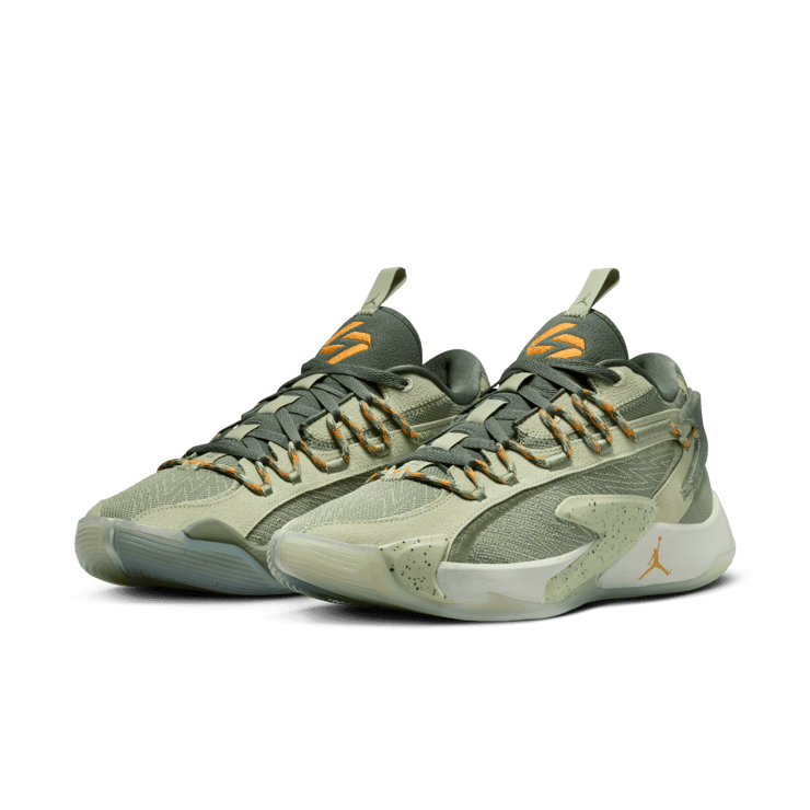 Jordan Luka 2 Olive Aura Angle 2