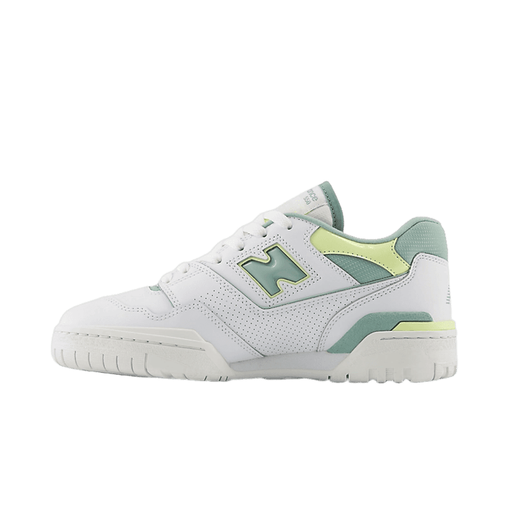 New Balance 550 Salt Marsh Limelight Angle 0