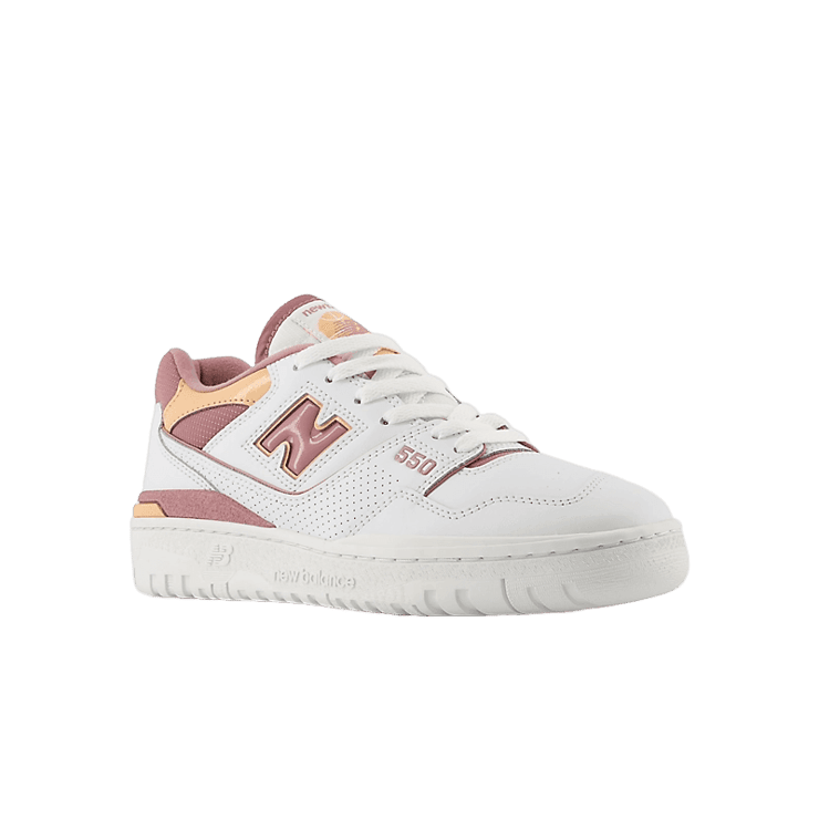 New Balance 550 Rosewood Hazy Peach (W) Angle 2