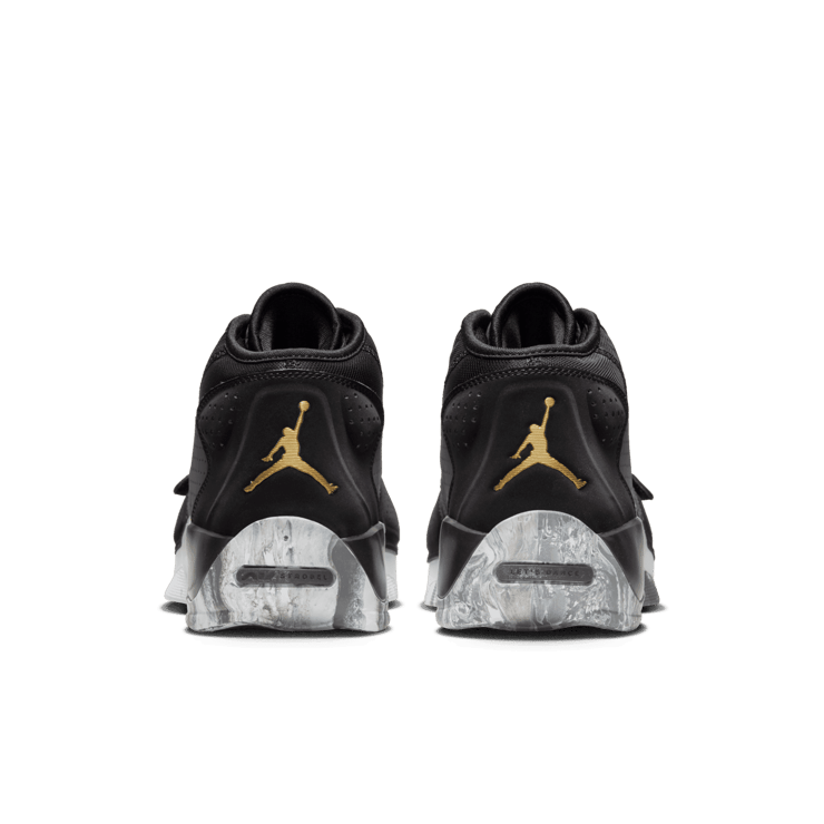 Jordan Zion 2 TB Black Metallic Gold Angle 3