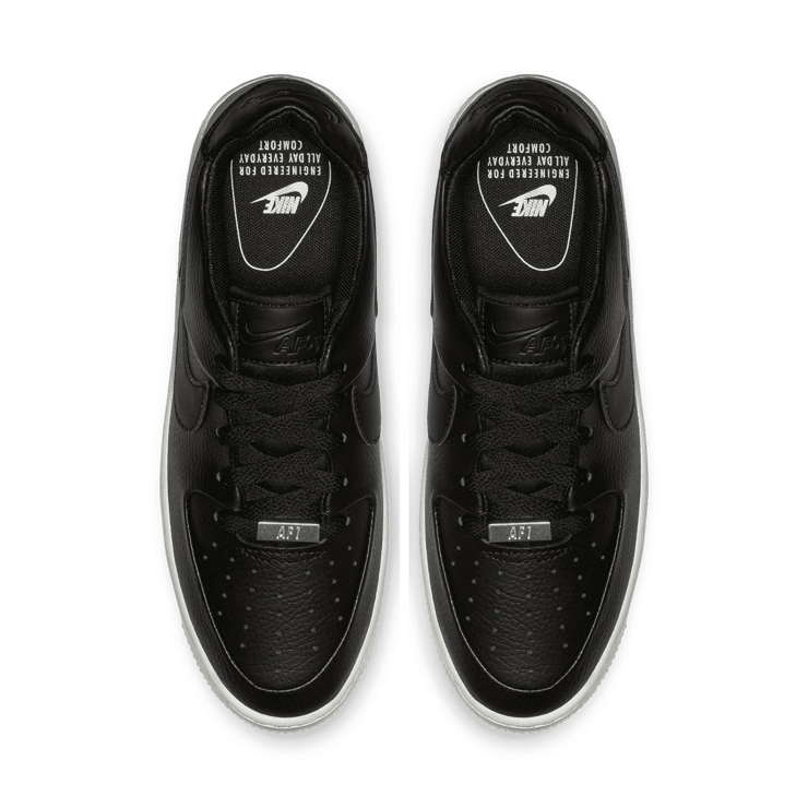 Nike Air Force 1 Sage Low 'Black' (W) Angle 1
