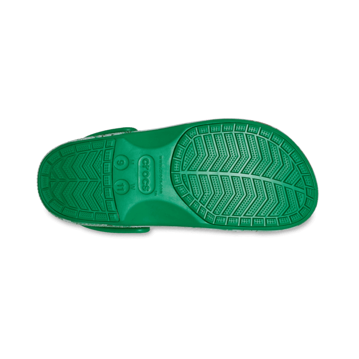 Crocs Classic Clog Futura Laboratories Green Ivy Angle 2