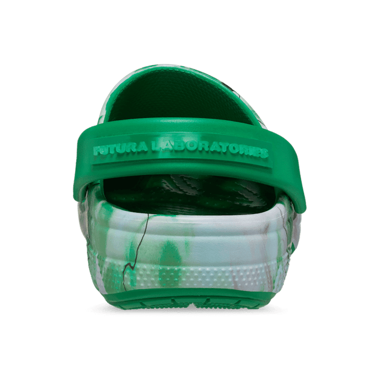 Crocs Classic Clog Futura Laboratories Green Ivy Angle 4