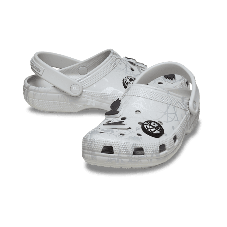 Crocs Classic Clog Futura Laboratories Pearl White Angle 0