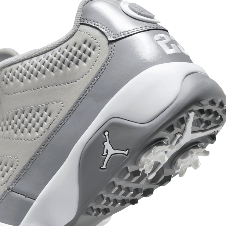 Air Jordan 9 Golf Cool Grey Angle 6