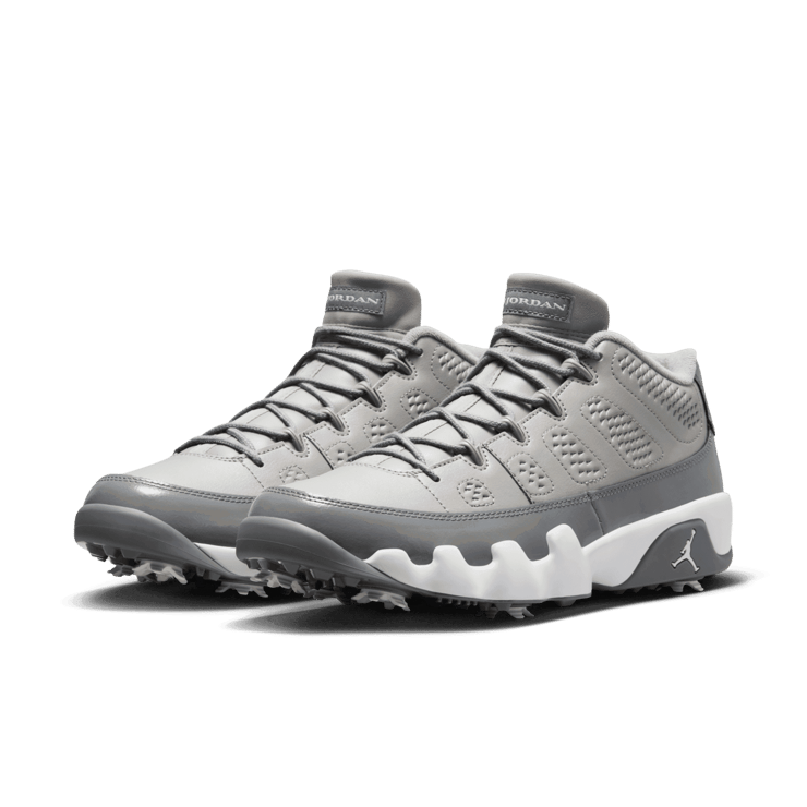 Air Jordan 9 Golf Cool Grey Angle 2