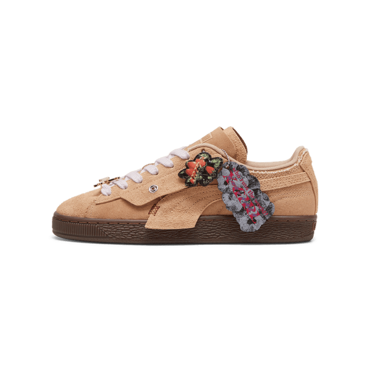 Puma Suede X-Girl Toasted Almond (W) Angle 1