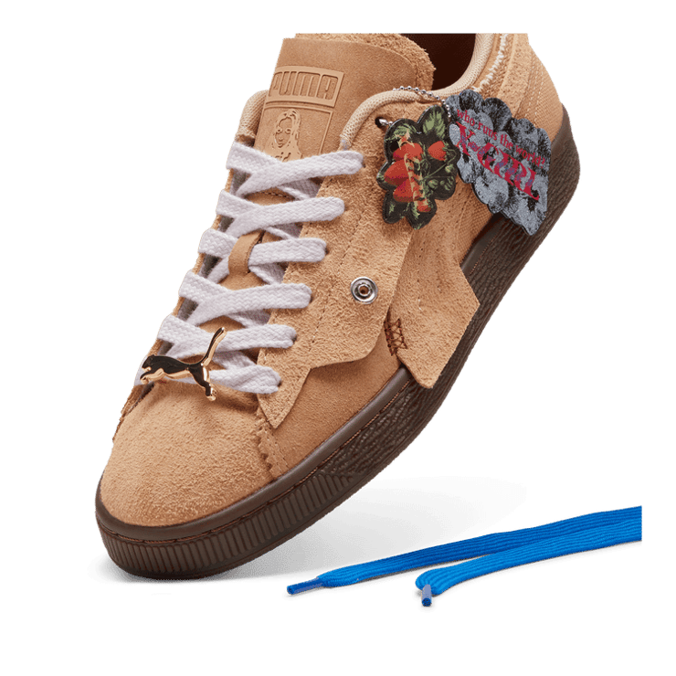 Puma Suede X-Girl Toasted Almond (W) Angle 2