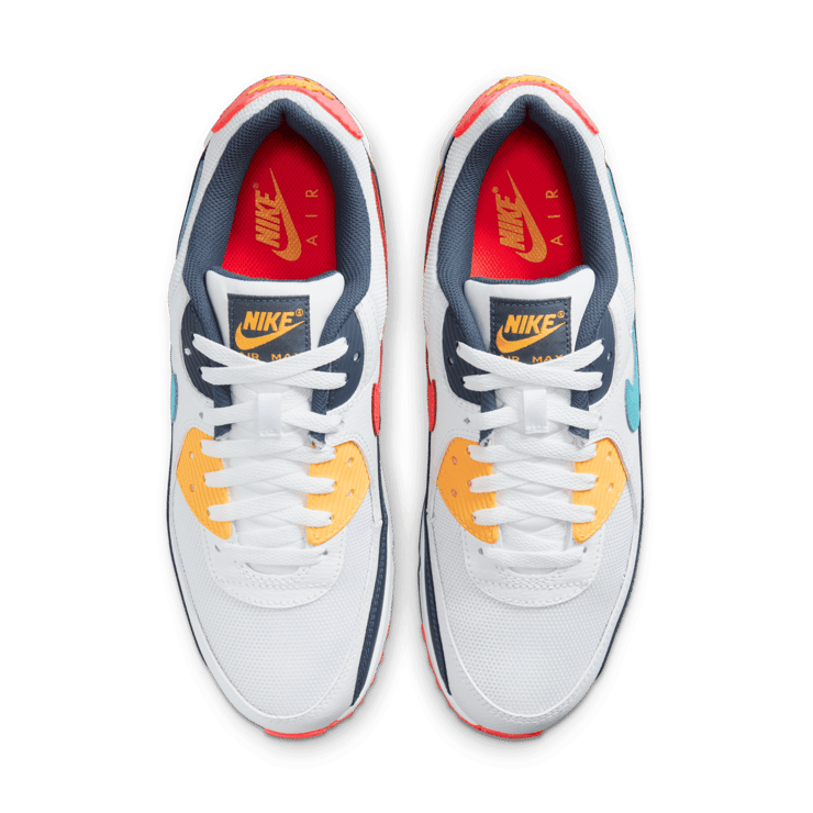 Nike Air Max 90 Thunder Blue Multi-Color Angle 1