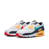 Nike Air Max 90 Thunder Blue Multi-Color Angle 2