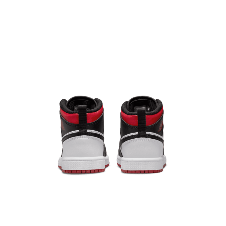 Air Jordan 1 Mid  'Gym Red Black Toe' (PS) Angle 3