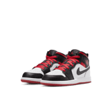 Air Jordan 1 Mid  'Gym Red Black Toe' (PS) Angle 2