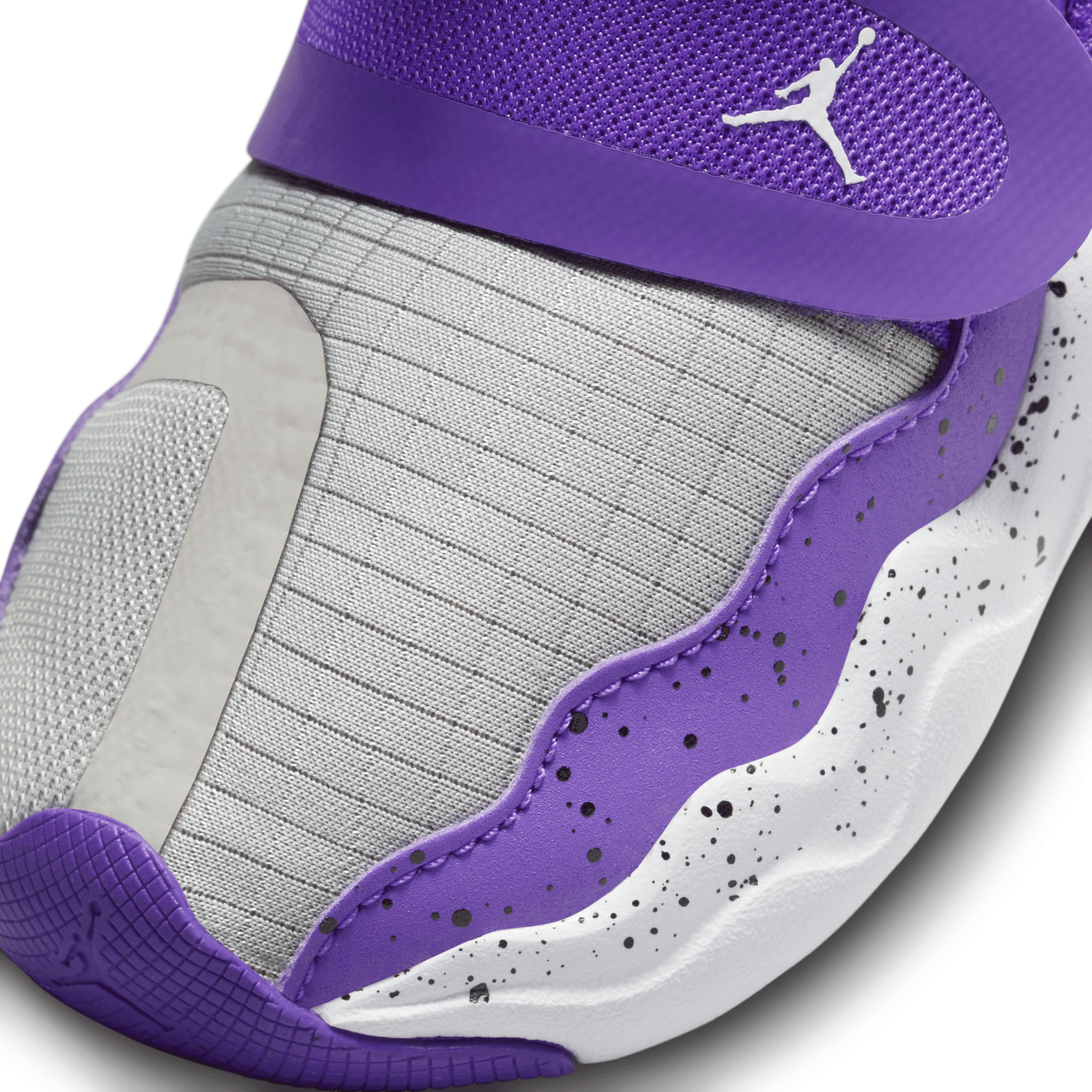 black and purple jordan 23