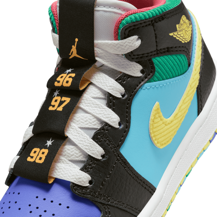 Air Jordan 1 Mid SS 'Championships' (PS) Angle 5