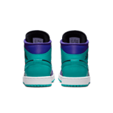 Jordan 1 Mid Black Grape (W) Angle 3