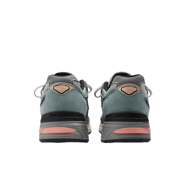 New Balance 991v2 Made in UK Blue Silver Angle 4