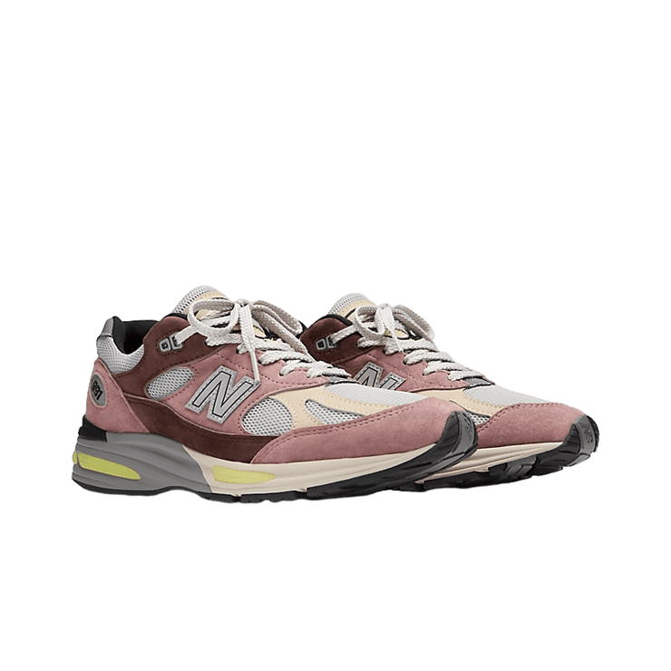 New Balance 991v2 Made in UK Rosewood Angle 2