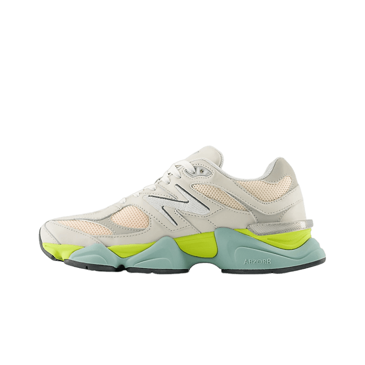 New Balance 9060 Moonbeam Vintage Rose Angle 0