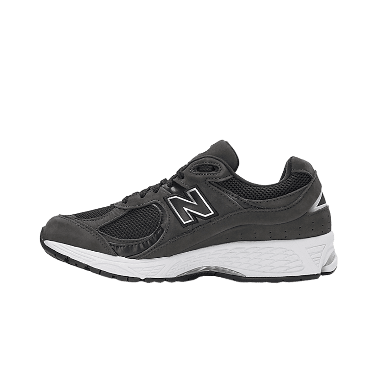 New Balance 2002R Black Grey Angle 0