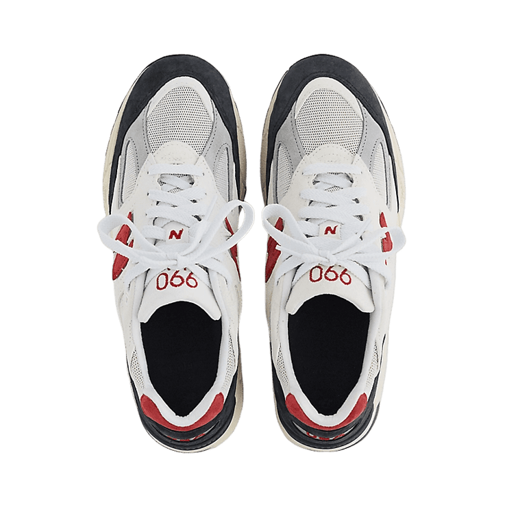 New Balance 990v2 Made in USA Teddy Santis Navy Sea Salt Angle 0