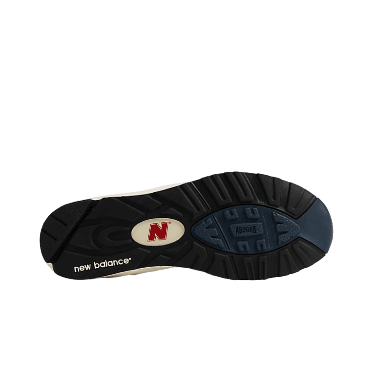 New Balance 990v2 Made in USA Teddy Santis Navy Sea Salt Angle 3