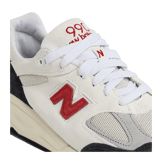 New Balance 990v2 Made in USA Teddy Santis Navy Sea Salt Angle 4