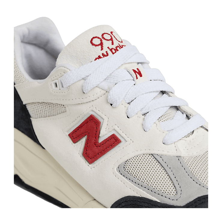 New Balance 990v2 Made in USA Teddy Santis Navy Sea Salt Angle 4
